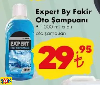 EXPERT BY FAKİR OTO ŞAMPUANI